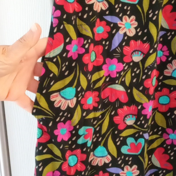 Gudrun Sjoden Black Floral Print Organic Cotton Dress - Picture 5 of 7